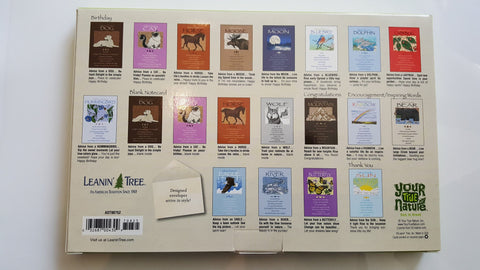 .Advice from Nature Greeting Card Set