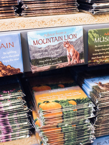 Advice from a Mountain Lion Jumbo Magnet