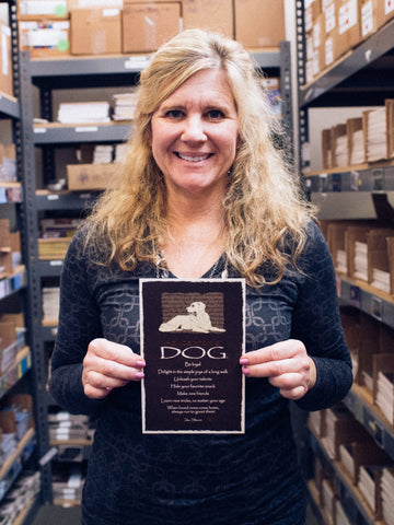 Advice from a Dog Frameable Art Postcard