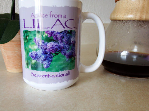 Advice from a Lilac Mug