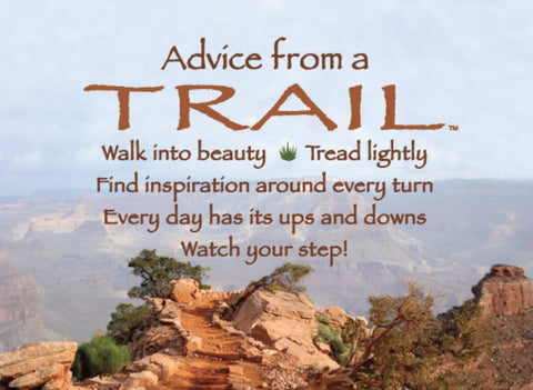 Advice from a Trail- Grand Canyon National Park Jumbo Magnet