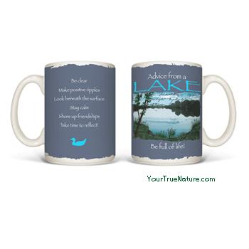 Advice from a Lake Mug