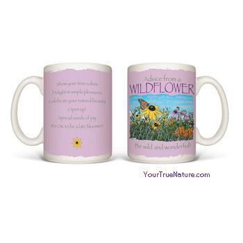 Advice from a Wildflower Mug