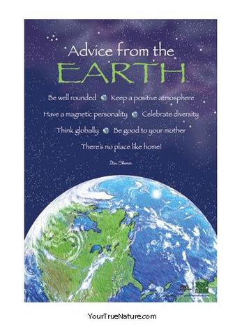 Advice from the Earth Mini Poster