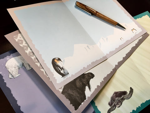 Advice from Nature Greeting Card Set (Blank 5 pack)