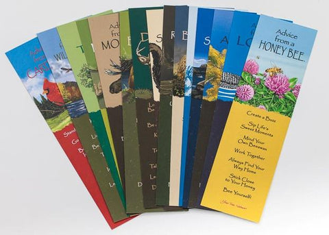 .Best Advice Set You Choose - 12 Assorted Laminated Bookmarks