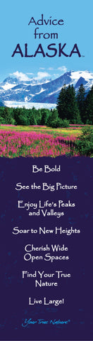 Advice from Alaska Laminated Bookmark
