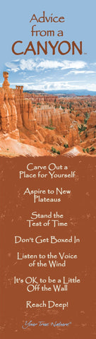 Advice from a Canyon - Bryce Canyon National Park - Laminated Bookmark