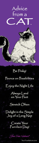 Advice from a Cat Laminated Bookmark
