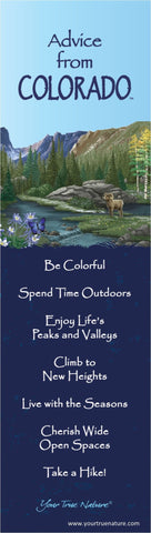 Advice from Colorado Laminated Bookmark