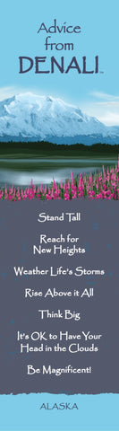 Advice from Denali - Laminated Bookmark