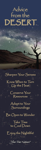 Advice from the Desert Laminated Bookmark