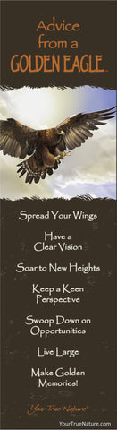 Advice from a Golden Eagle Laminated Bookmark