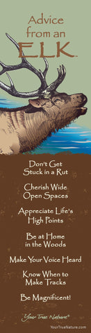 Advice from an Elk Laminated Bookmark