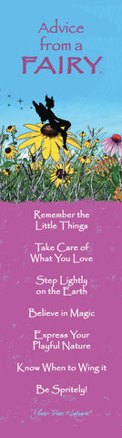 Advice from a Fairy Laminated Bookmark