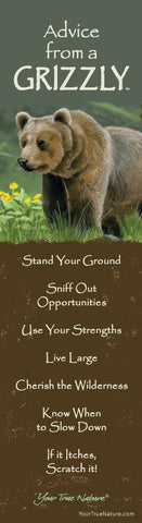 Advice from a Grizzly Laminated Bookmark