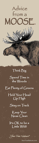 Advice from a Moose Laminated Bookmark