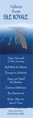 Advice from Isle Royal- Laminated Bookmark