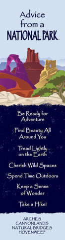 Advice from a National Park- Laminated Bookmark