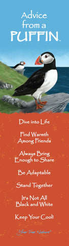 Advice from a Puffin Laminated Bookmark