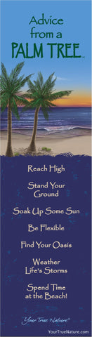 Advice from a Palm Tree Laminated Bookmark