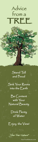 Advice from a Tree Laminated Bookmark