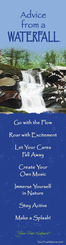 Advice from a Waterfall Laminated Bookmark