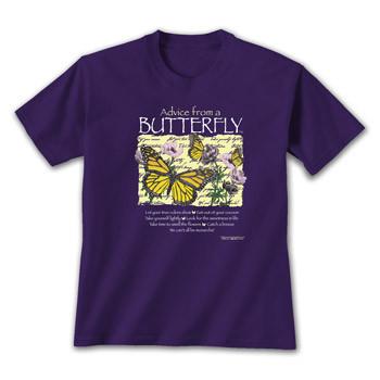 Advice from a Butterfly T-Shirt - Ladies Cut