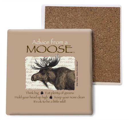 Advice from a Moose Coaster Set