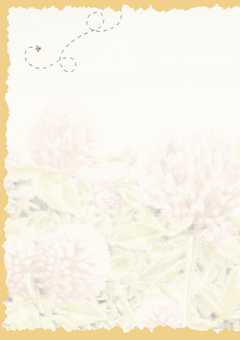 Advice from a Honey Bee Greeting Card - Blank