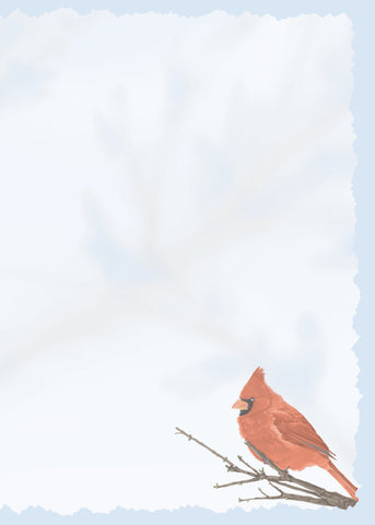 Advice from a Cardinal Greeting Card - Blank