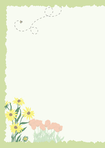 Advice from a Garden Greeting Card - Blank