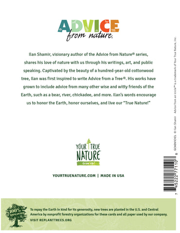 Advice from an Icicle Greeting Card - Blank