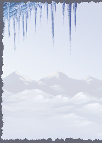 Advice from an Icicle Greeting Card - Blank