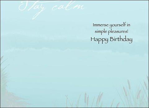 Advice from a Lake Greeting Card - Birthday