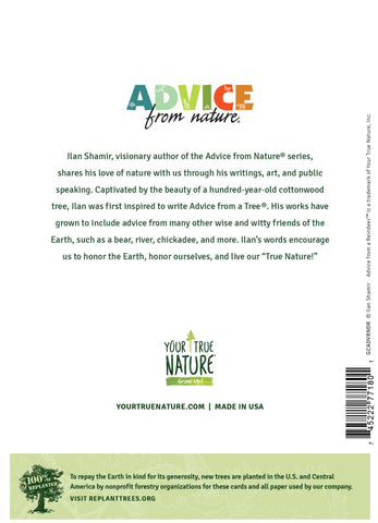 Advice from a Reindeer Greeting Card - Blank