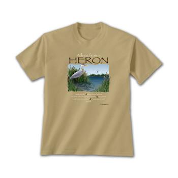 Advice from a Great Blue Heron T-Shirt