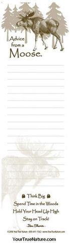 Advice from a Moose Listpad