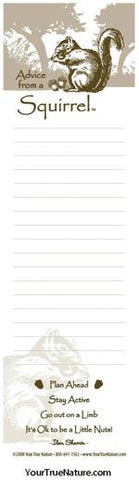 Advice from a Squirrel Listpad