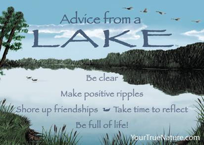 Advice from a Lake Jumbo Magnet