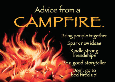 Advice from a Campfire Jumbo Magnet