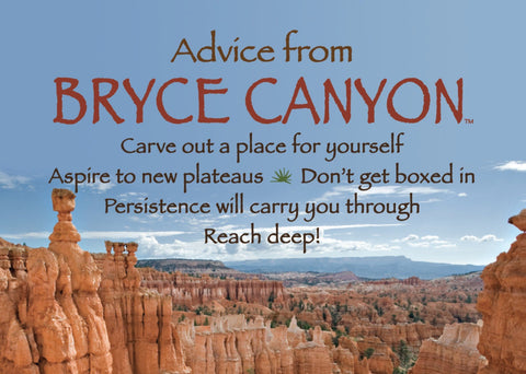 Advice from Bryce Canyon Jumbo Magnet