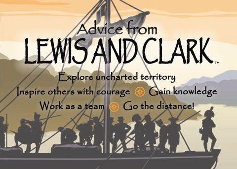 Advice from Lewis and Clark Jumbo Magnet