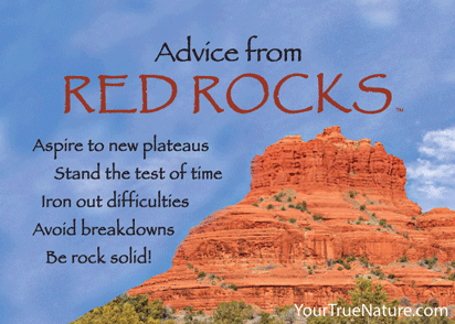 Advice from the Red Rocks Jumbo Magnet