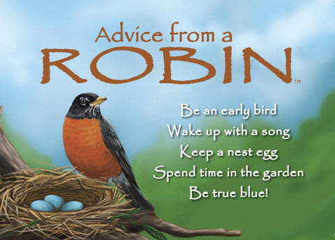 Advice from a Robin Jumbo Magnet