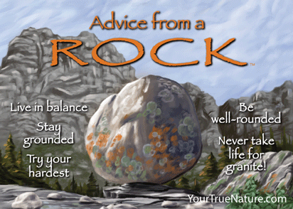 Advice from a Rock Jumbo Magnet