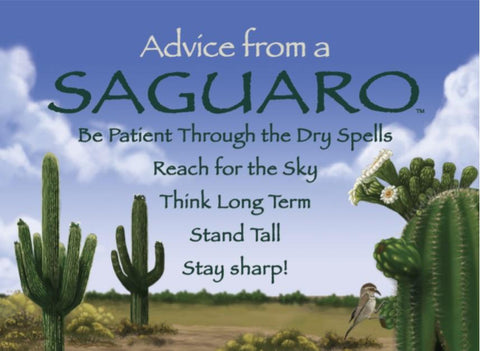 Advice from a Saguaro Jumbo Magnet