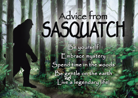 Advice from Sasquatch Jumbo Magnet