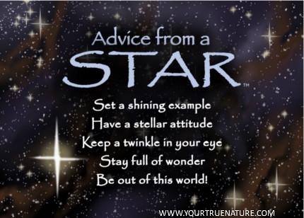 Advice from a Star Jumbo Magnet