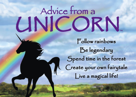 Advice from a Unicorn Jumbo Magnet